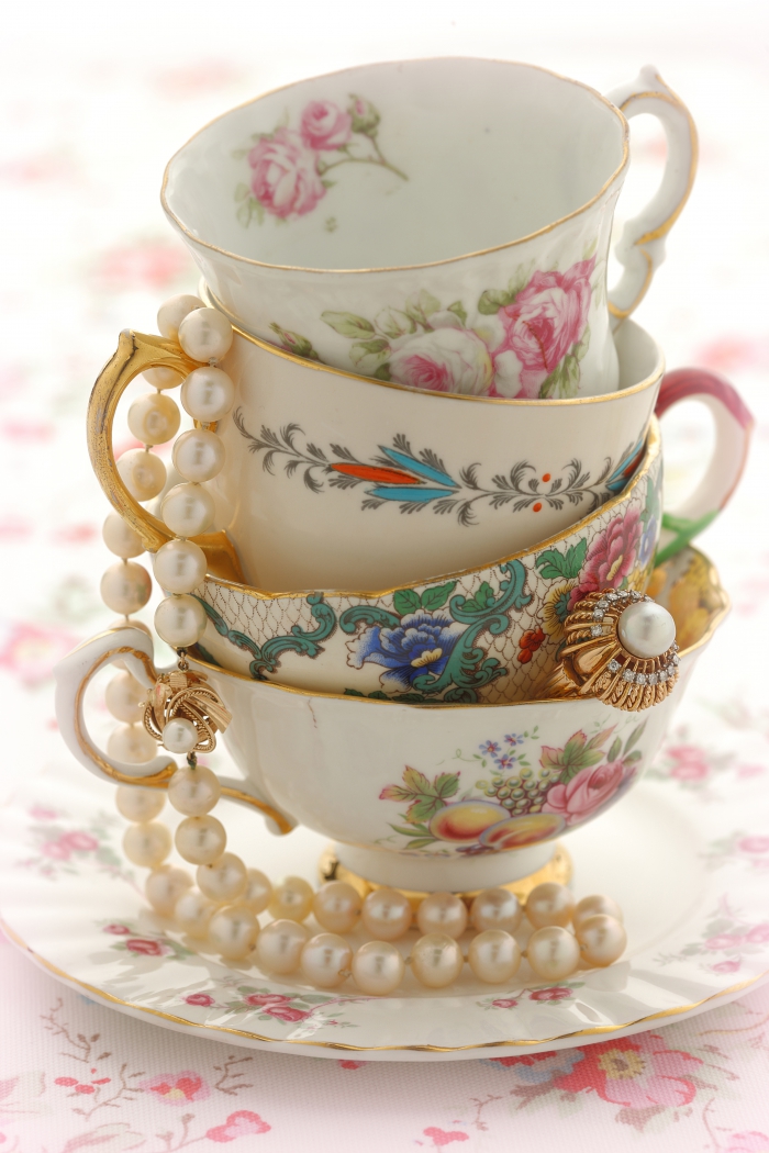 Vintage Tea Party for Friday Magazine